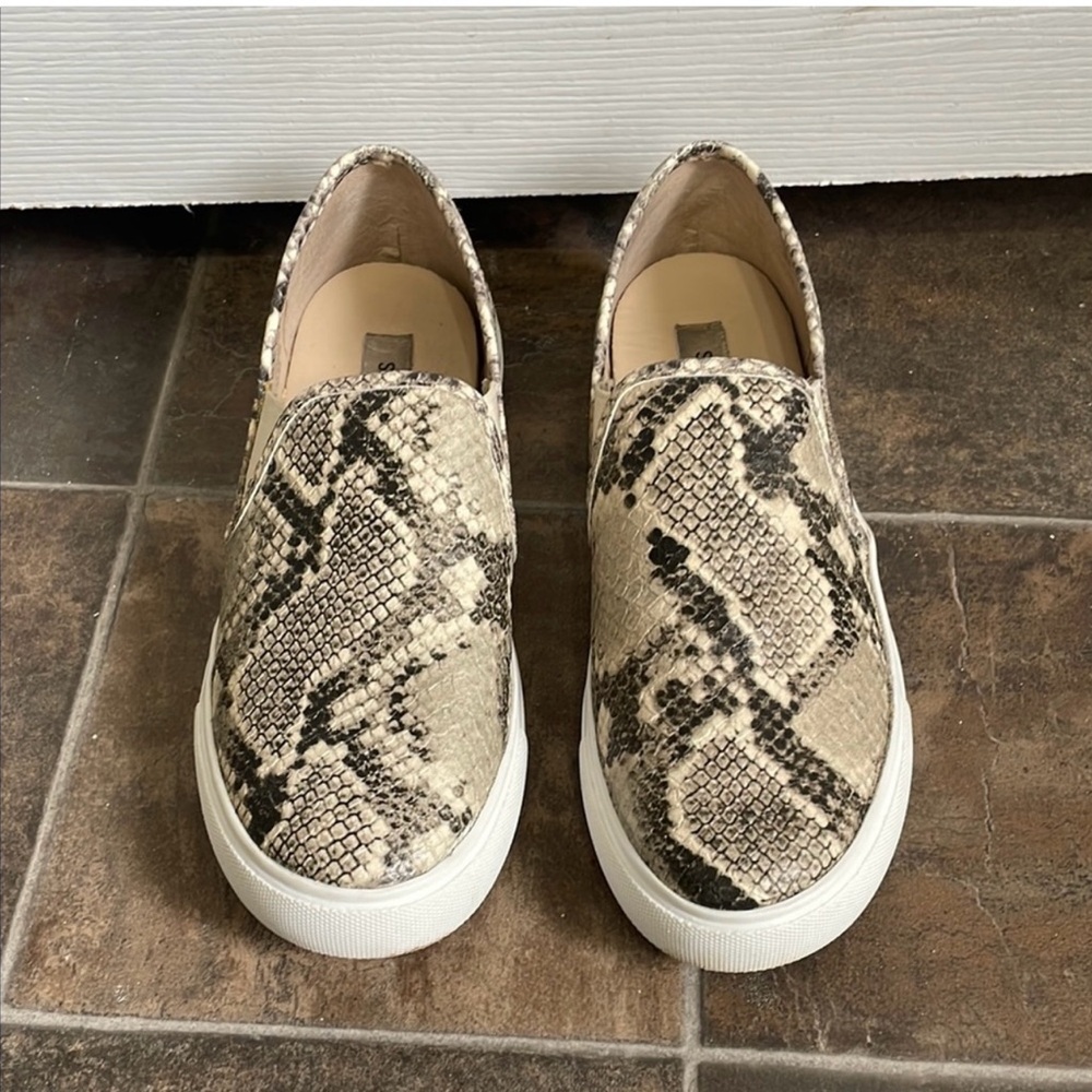 Steve Madden Snakeskin Slip-On Sneakers
